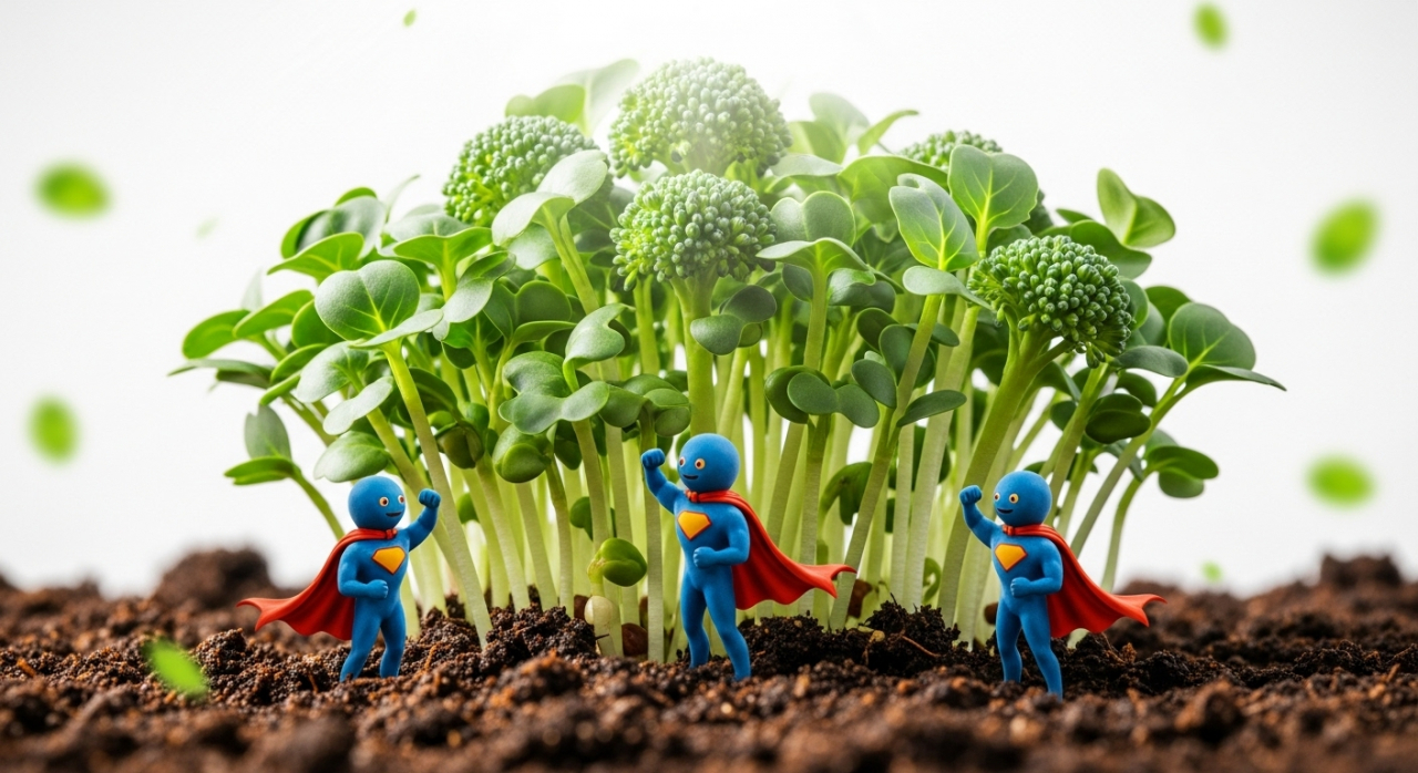 설포라판 효능 총정리: 브로콜리 새싹이 당신의 몸에 선사하는 5가지 놀라운 변화